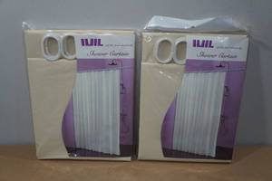lot 100 image: 2 Shower Curtains