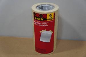 lot 123 image: Scotch Masking Tape - 9 Pack