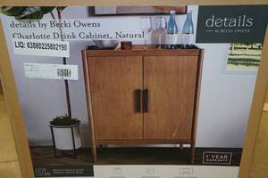 lot 140 image: Details by Becki Owens Charlotte Drink Cabinet