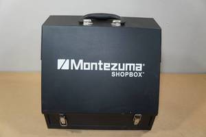 lot 143 image: Montezuma Shopbox Triangular Toolbox
