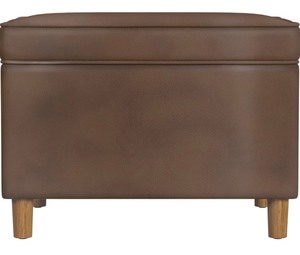 lot 76 image: Homepop Large Storage Bench