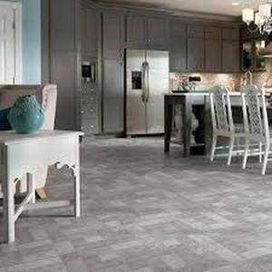 13 Boxes of TrafficMaster Bodden Bay Grey 3 MIL x 12 in. W x 13 in. L Peel and Stick Water Resistant Vinyl Tile Flooring (30 sqftcase)   Customer Returns See Pictures