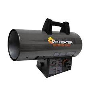 Mr. Heater Contractor Series 60,000 BTU Forced Air Propane Outdoor Space Heater with 10 ft. Hose and Regulator    Customer Returns See Pictures