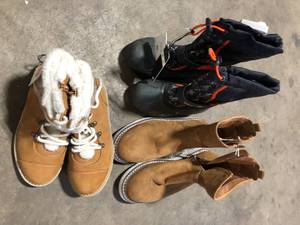 Lot of Assorted Shoes Various Models and Sizes  Customer Returns See Pictures