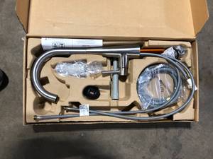  Moen Brushed Nickel Faucet Customer Returns See Pictures