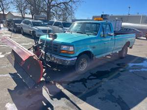 1994 Ford F-150 XL Plow Truck 4x4...ONLY 100,000 MILES