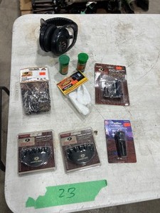 CAMO CAP LIGHTS, FIRE STARTER, CAMO HEADNET, WALKERS ALPHA MUFFS