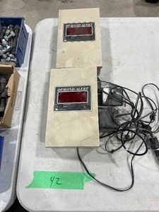 2 DEMAND ALERT ELECTRICAL BOXES
