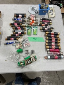 TABLE FULL OF FUSES