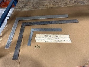 3 SQUARES & 3 RULERS