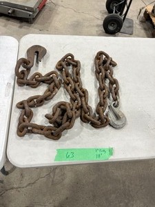 10 HEAVY DUTY CHAIN W 3 LINKS