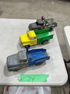 3 TOY TRUCKS