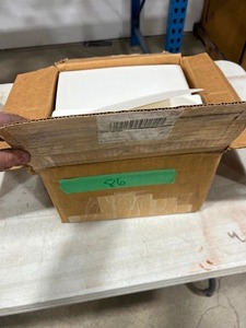 500 CARDBOARDS LICENSE PLATE BLANKS