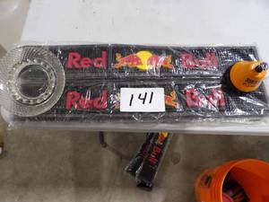 5 REDBULL DRINK MATS (SHOT PLEASE) BELL ASHTRAY