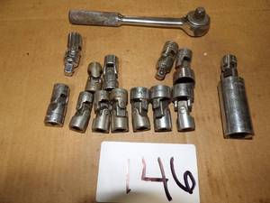 5K 38 SWIVEL SOCKET SET, 716-34 W OFF BRAND 38 & 1316