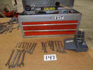 LOADED TOOL BOX GREAT VARIETY OF TOOLS FOR GARAGE