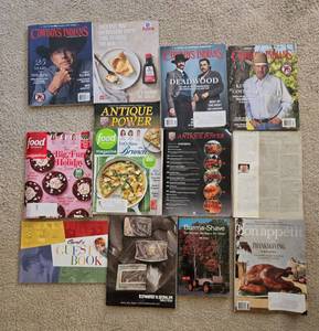 lot 171 image: Assorted Collection of Magazines and Cookbooks