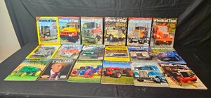 lot 214 image: Collection of 18 Wheels of Time and Antique Power Magazines