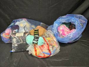 lot 308 image: Collection of Yarn and Baby Themed Items