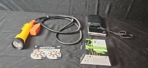 lot 246 image: Kodak EasyShare M341 Digital Camera with Case, Yellow Flashlight, and CO2 Meter