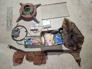 lot 394 image: Assorted Garage Tool and Decor Collection