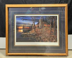 lot 400 image: Framed Art Pieces by Jim Hansel and Others