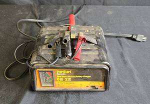 lot 20 image: EverStart Basic-Six Dual-Rate Manual Battery Charger