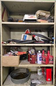 lot 25 image: Assorted Garage and Automotive Supplies Collection - content quantities unverified