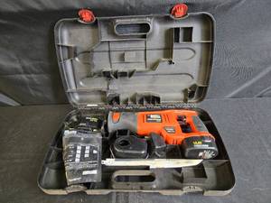 lot 28 image: Black & Decker FireStorm 14.4V Reciprocating Saw with Case and Accessories