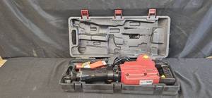 lot 46 image: Central Machinery 11 Amp Breaker Hammer with Carry Case
