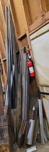 lot 78 image: Lot of Mixed Scrap Metal Including Tubing and Mesh