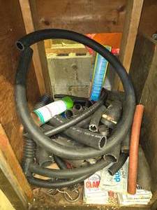 lot 95 image: Assorted Automotive Parts and Tools Collection