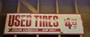 lot 98 image: Collection of Vintage Metal Advert Signboards