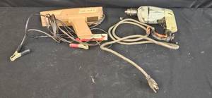 lot 55 image: Vintage NIEHOFF Timing Light and Electric Drill Set