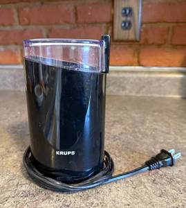 lot 254 image: Krups Electric Coffee Grinder