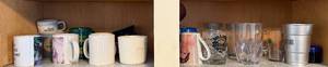 lot 260 image: Collection of Assorted Mugs, Cups, and Glasses