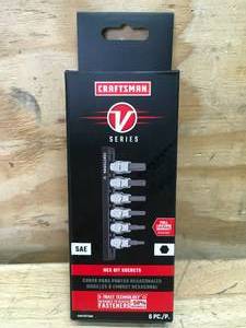 lot 47 image: Craftsman SAE Hex Bit Sockets Model # CMMT17700V 0221254