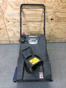 lot 60 image: Non-Working Yard Machine Snow Blower Model # 31A-2M1A829