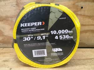 lot 71 image: Keeper Recovery Strap Model # 02942