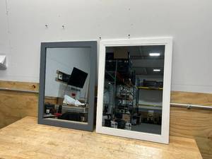 lot 92 image: Lot of 2-  22 W x 30 H Mirrors