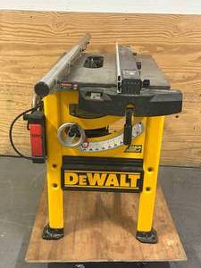 lot 6 image: DEWALT DW746 10 120V Table Saw