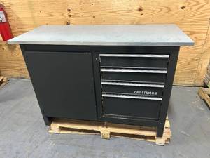 lot 56 image: CRAFTSMAN Work Bench
