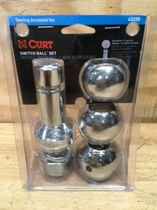 lot 63 image: Curt Switch Ball Set Model # 42225