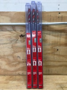 lot 166 image: Lot of 3 - Milwaukee 18 Bellhanger Bit Model # 48-13-7249