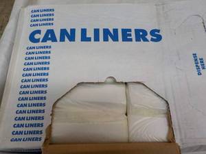 Case of 250 Clear 33 Gallon Can Lin...