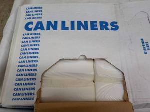 Case of 250 Clear 33 Gallon Can Lin...