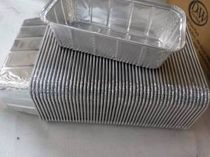 50 ct Aluminum Baking Pans 8 x 4 x ...