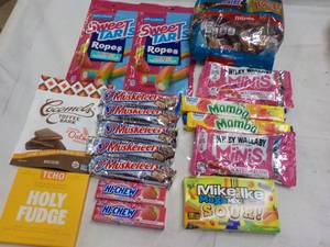 Assortment of Candy- all pictured...