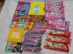 Assortment of Candy- all pictured...