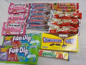 Assortment of Candy- all pictured...